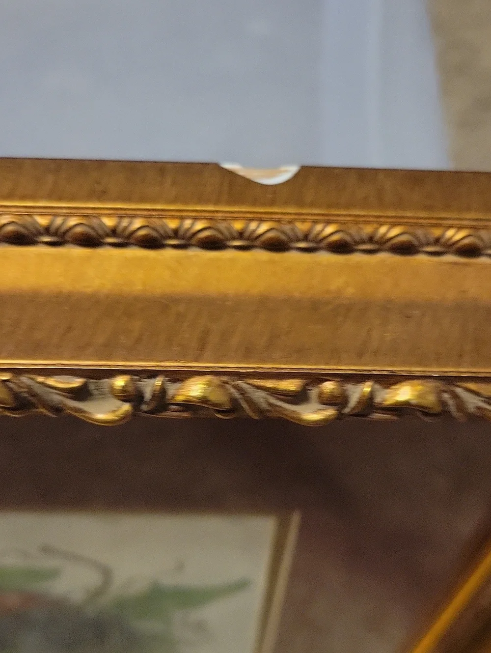 Framed Still Life Fruit Print in Gold Ornate Frame
